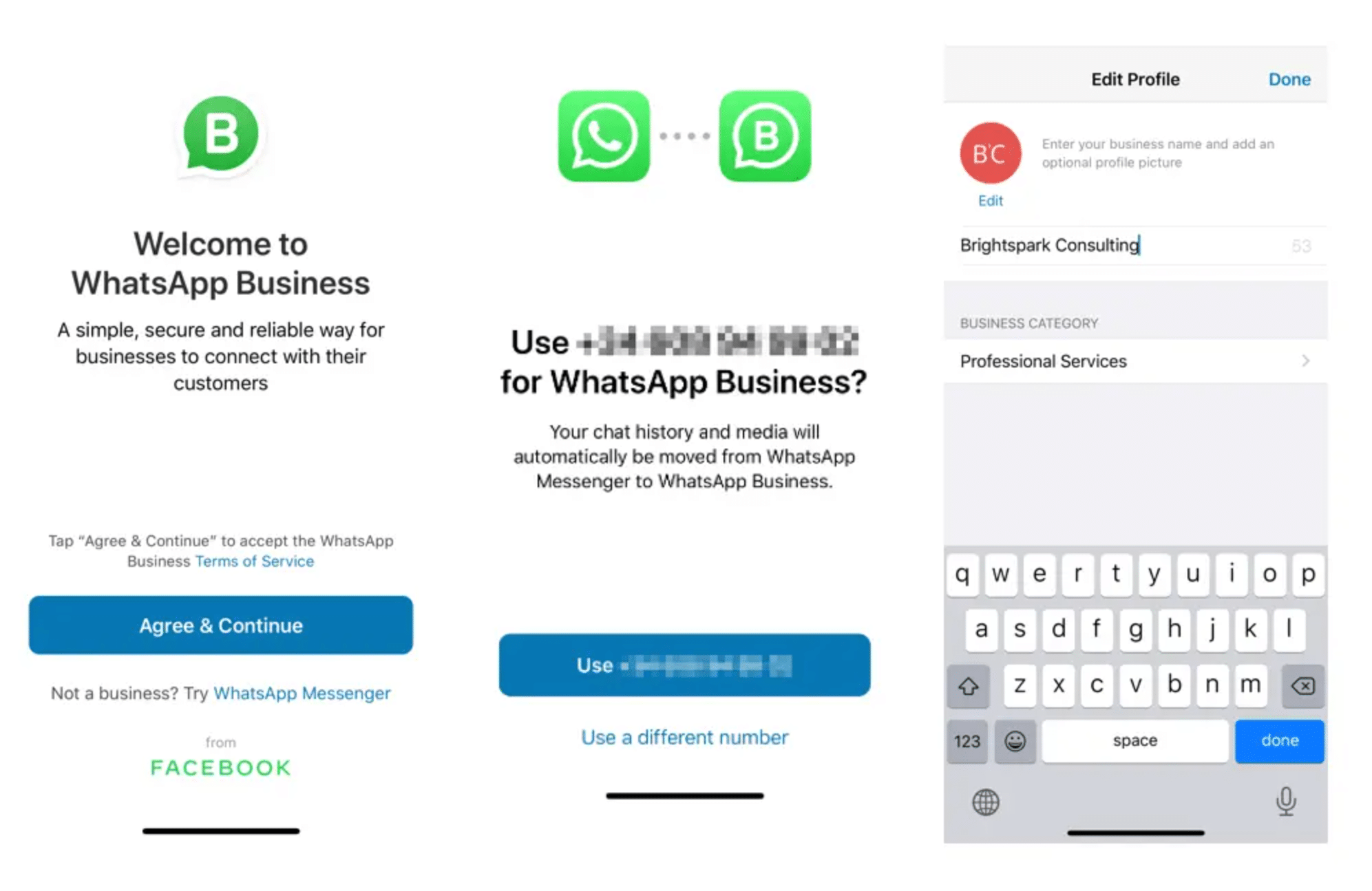 Elder Proud Fertile how to set whatsapp to business account 